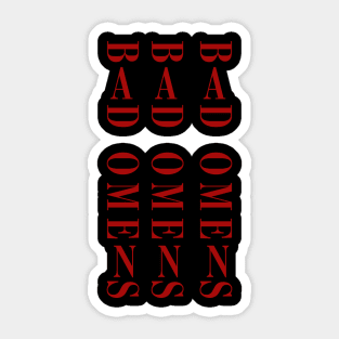 Bad Omens | Horizontal text Sticker